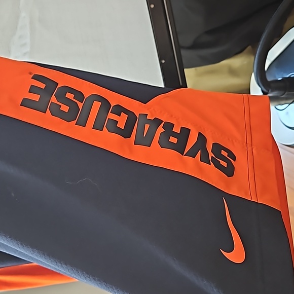 NIKE DRIX - FIT SYRACUSE NAVY/ORANGE NCAA BASKETBALL SHORT ADULT MEN'S SIZE S - Picture 3 of 7